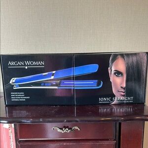 Blue Ionic Straight Hair Iron